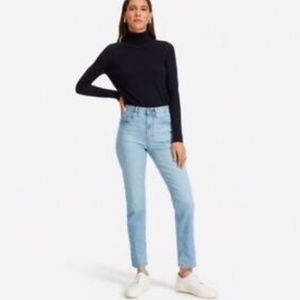 Everlane high rise straight ankle jean size 30